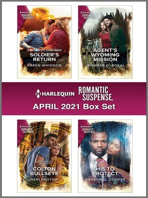 cover image of Harlequin Romantic Suspense April 2021 Box Set